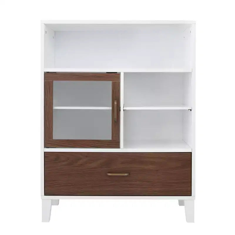 Stand-Schrank mit einer Tür und Schublade