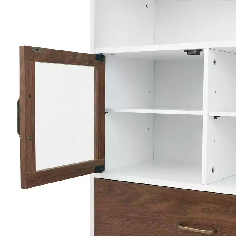 Stand-Schrank mit einer Tür und Schublade