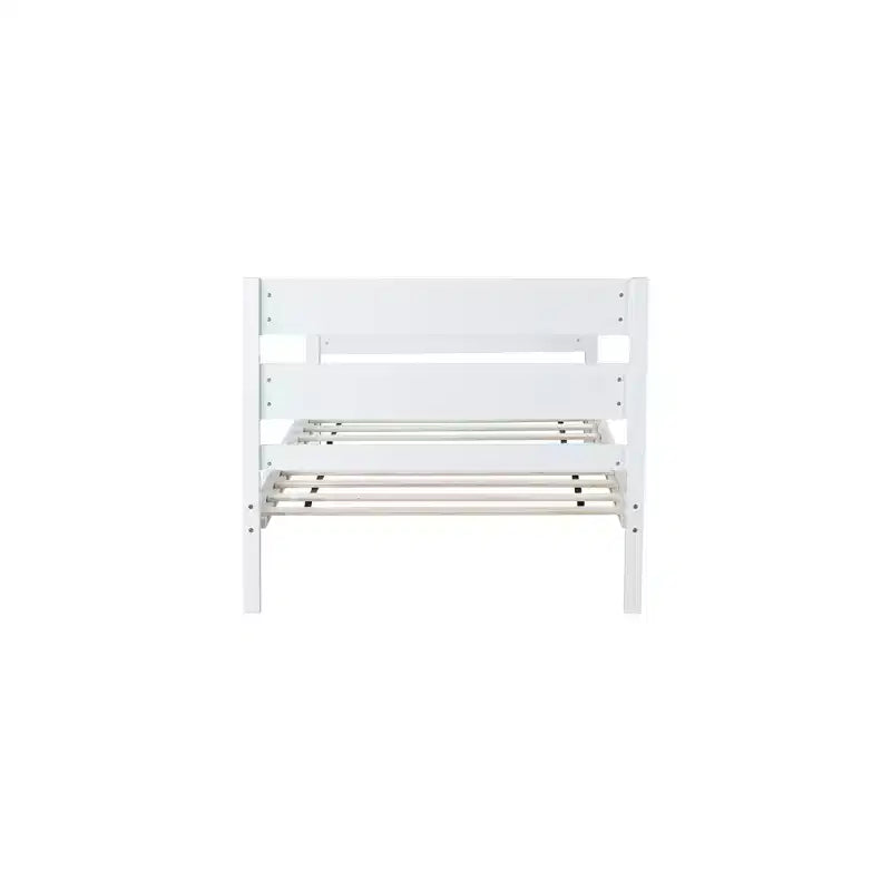 Cama con almacenamiento tamaño Twin y cabecero - Estructura de madera maciza de caucho, diseño que ahorra espacio y almacenamiento bajo la cama
