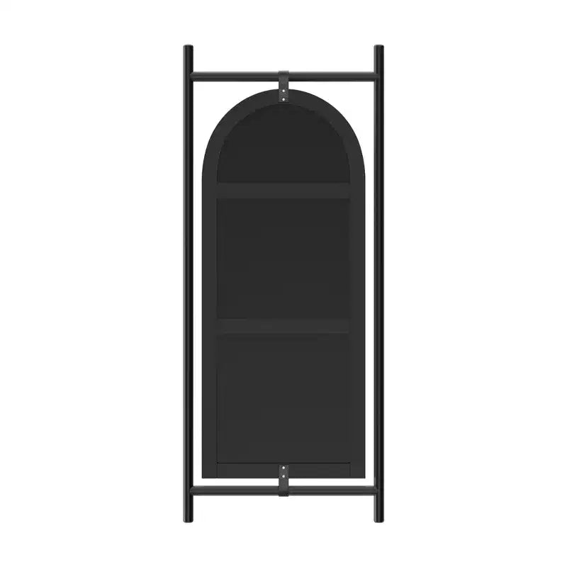 Miroir rectangulaire pleine longueur de 59*35, miroir pleine hauteur avec cadre en alliage d’aluminium argenté, miroir de coiffeuse pour la salle de bains, la chambre, l’entrée et le salon/dressing