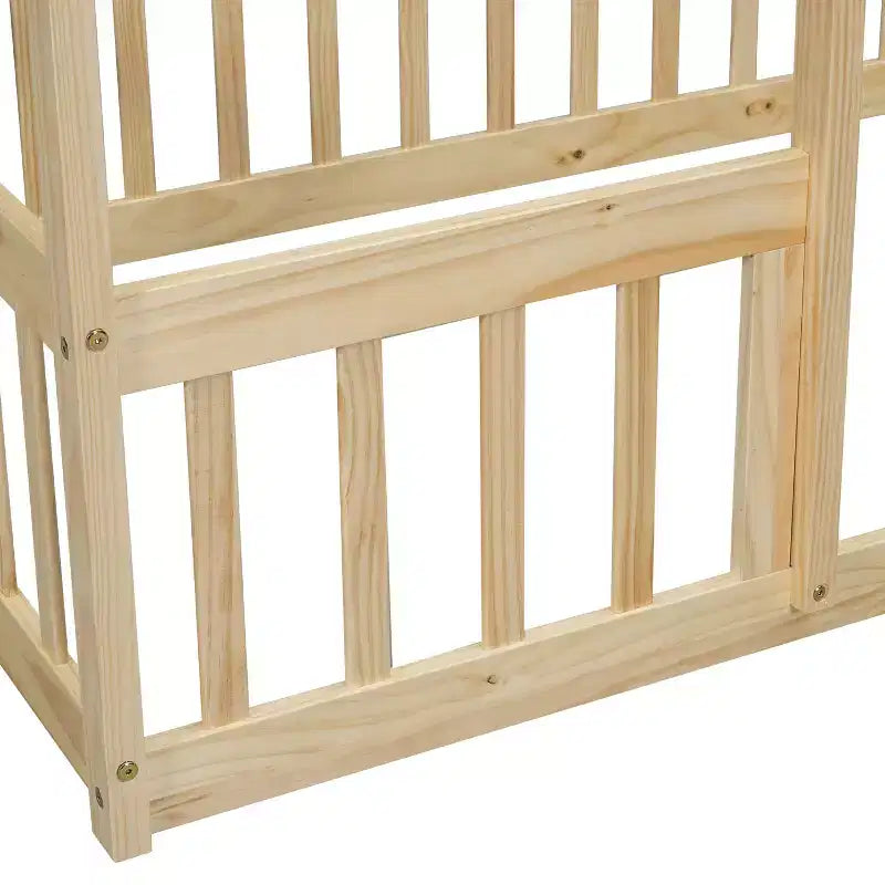 Estructura de cama individual tapizada en cuero sintético, diseño silencioso con soporte lumbar